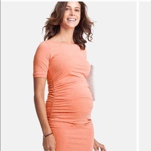 Isabella Oliver M Ruched Maternity Dress